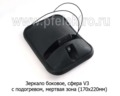  Зеркало автомобильное, сфера, мертвая зона, грузовые т/с