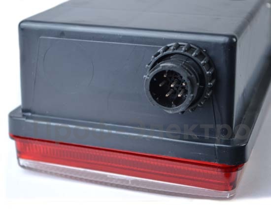0030.3716-01L  Фонарь задний АМР разъем foto-3