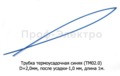 Трубка термоусадочная синяя (ТМ02.0) foto-1