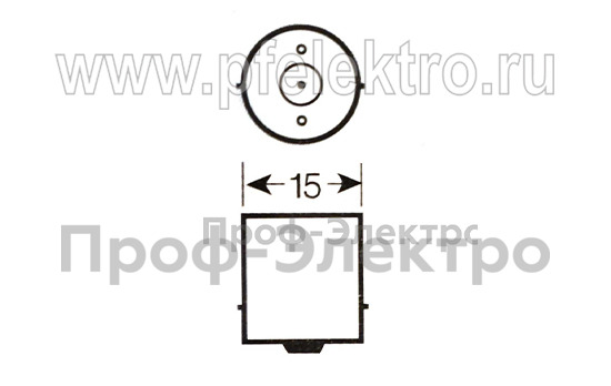 12V 1157-22 SMD white (ан.А12-21+5 BA15s) foto-2