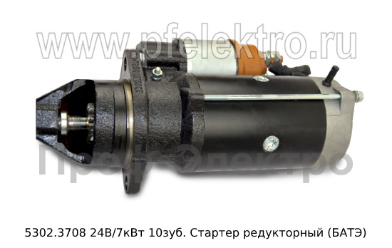 5302.3708 24В/7кВт 10зуб. foto-5