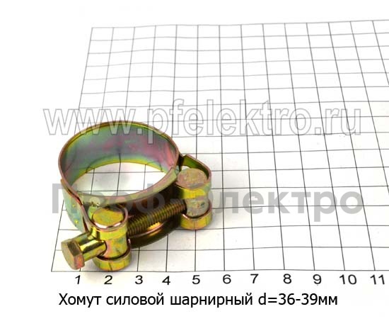 Хомут силовой d=36 -39 мм foto-1