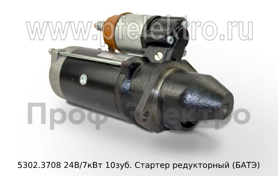 5302.3708 24В/7кВт 10зуб. foto-1