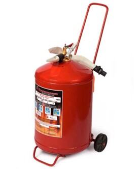 ОП-25 (з) АВСЕ - Огнетушитель порошковый с манометром, масса порошка - 25кг, все т/с купить по лучшей цене в интернет-магазине