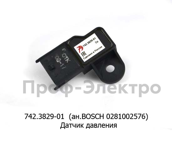 742.3829-01  (ан.BOSCH 0281002576, 650.1130548) foto-2