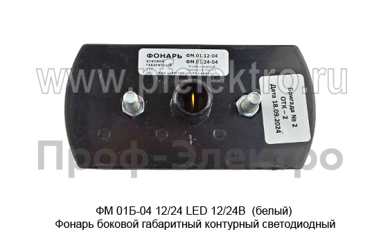 ФМ 01Б-04 12/24 LED 12/24В  (белый) foto-5