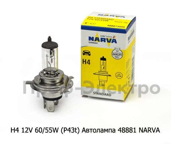 H4 12V 60/55W (P43t) foto-1
