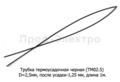 Трубка термоусадочная (D=2,5мм, после усадки-1,25 мм) L=1000мм  все т/с (ДЛ)  Трубка термоусадочная (D=2,5мм, после усадки-1,25 мм) L=1000мм  все т/с (ДЛ)