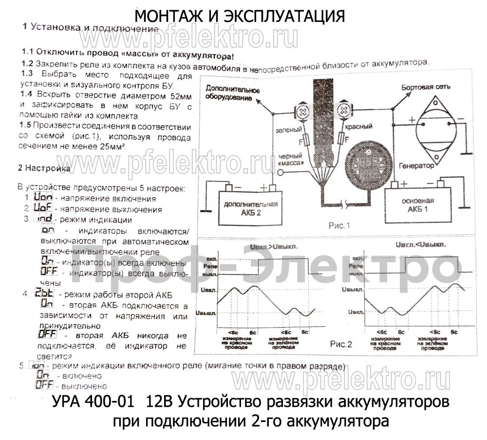 УРА 400-01 (Сенсорный) 12В foto-4