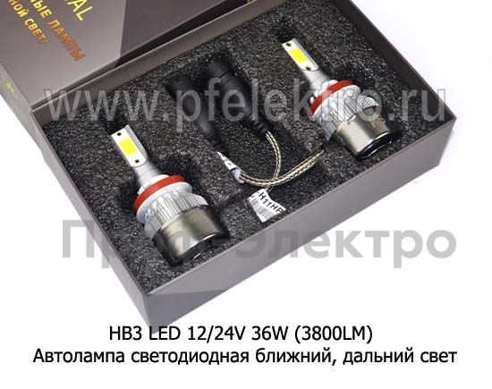 НВ3 LED 12/24V 36W (3800LM) foto-2