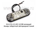 014.3731-22 LED  12/24В мигающий белый foto-1