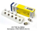 12V T2W 2w (BA9s) foto-2