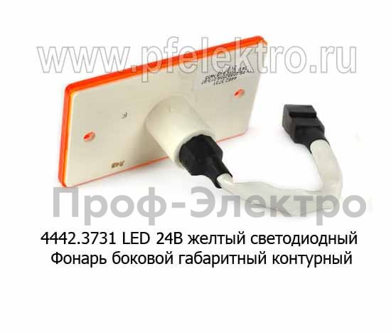4442.3731 LED 24В (жел) жгут foto-2