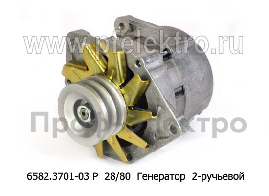 6582.3701-03 Р 28В/80А foto-1