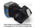  Компрессор 1-цилиндровый камаз Евро-3, 4 (V=416 л/мин) воздушное охлаждение, D отвода охл. жидкости 22мм (АЙК-мото)