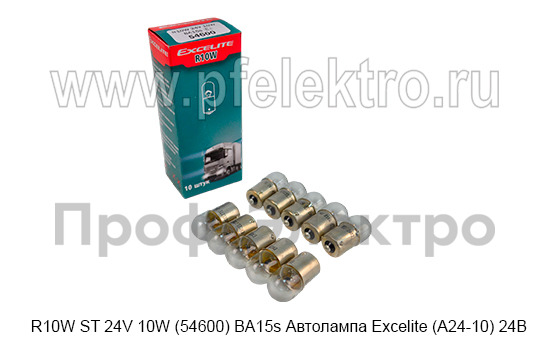 R10W ST 24V 10W (54600) BA15s foto-1