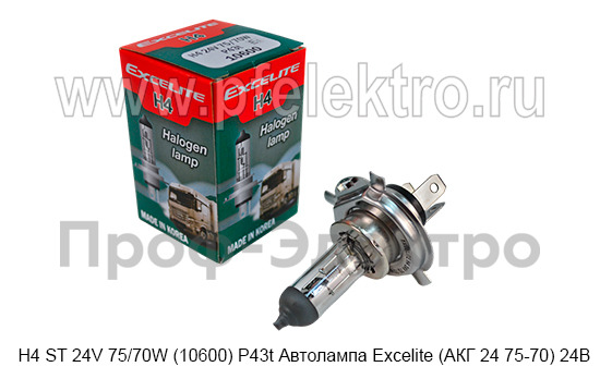 H4 ST 24V 75/70W (10600) P43t foto-1